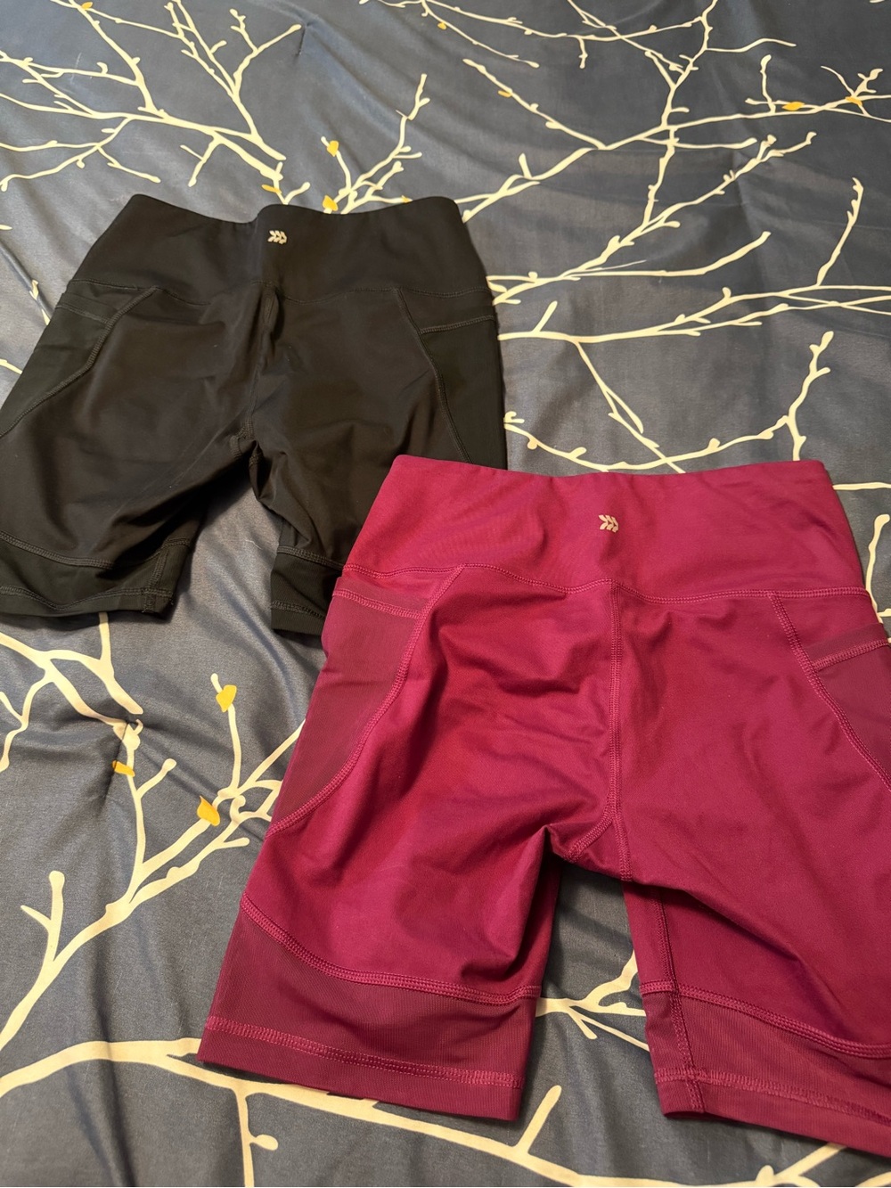 All in Motion, Bike Shorts, 2 Pairs Bundle, Size Medium, 7.5” inseam